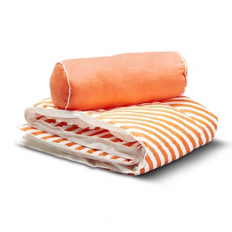 Tapis de yoga motif orange