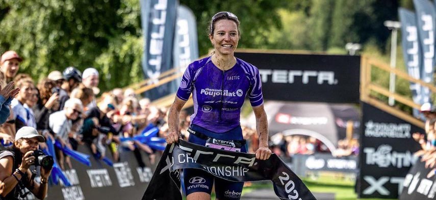 Solenne Billouin est double championne du monde de Xterra